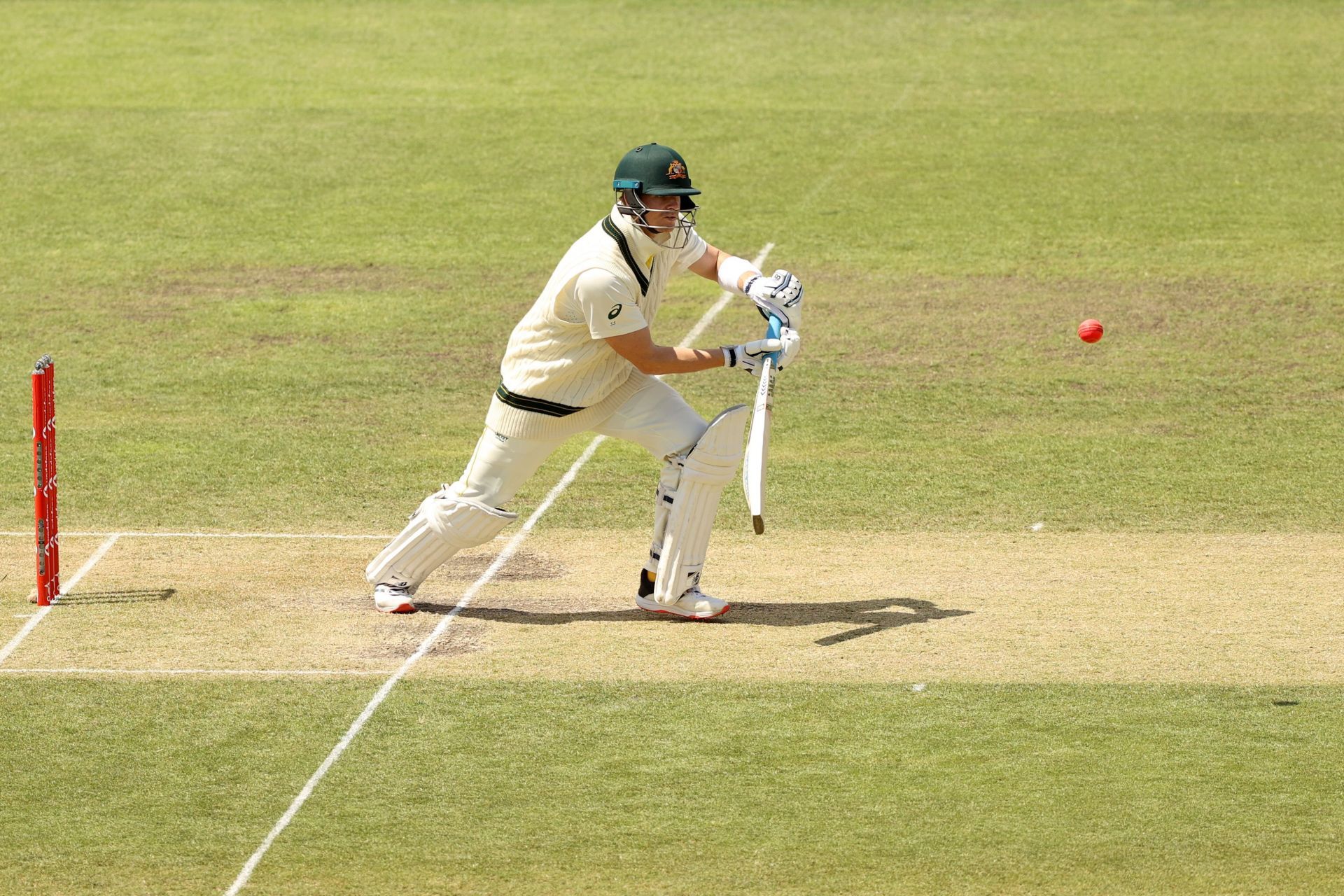 Steve Smith averages nearly 60 in Tests in England. (Pic: Getty Images)