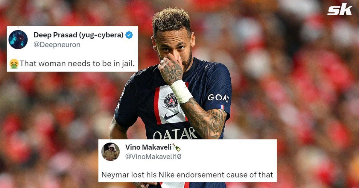 Fans react as &lsquo;scary&rsquo; video of woman attacking Neymar before ra*e allegations resurface