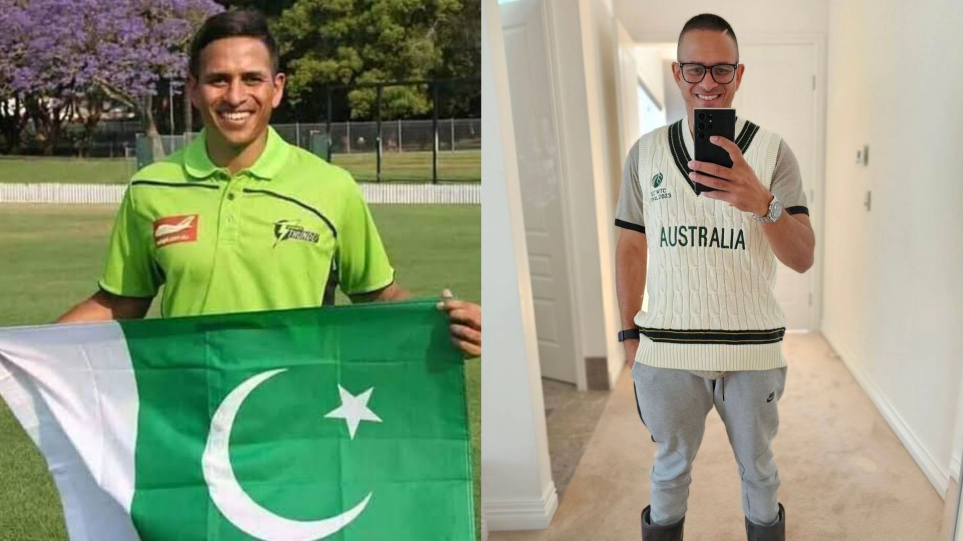 Usman Khawaja was born in Pakistan (Image: Instagram)