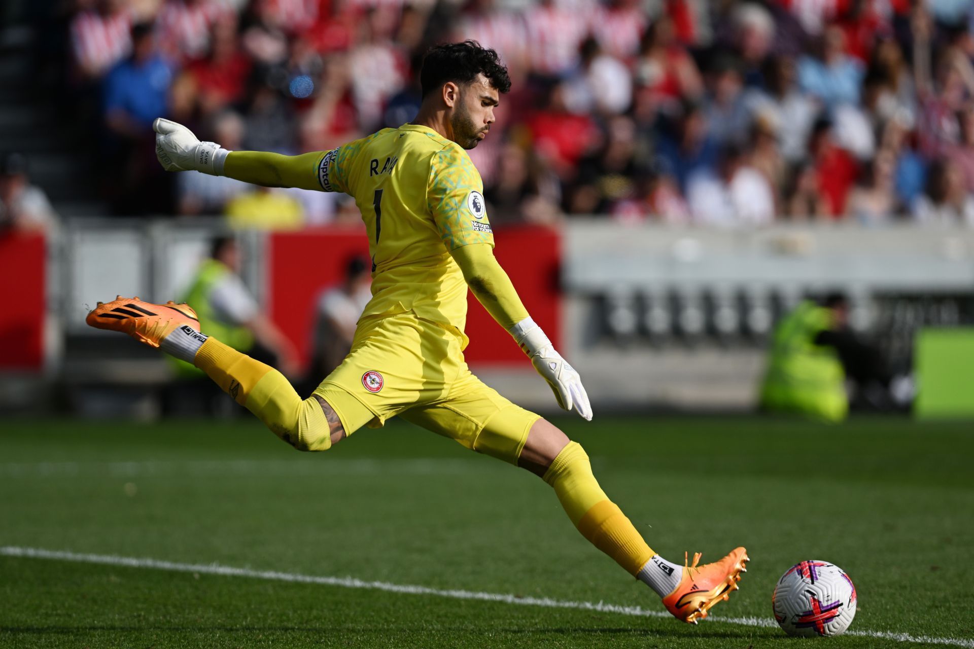 David Raya has admirers at Stamford Bridge.