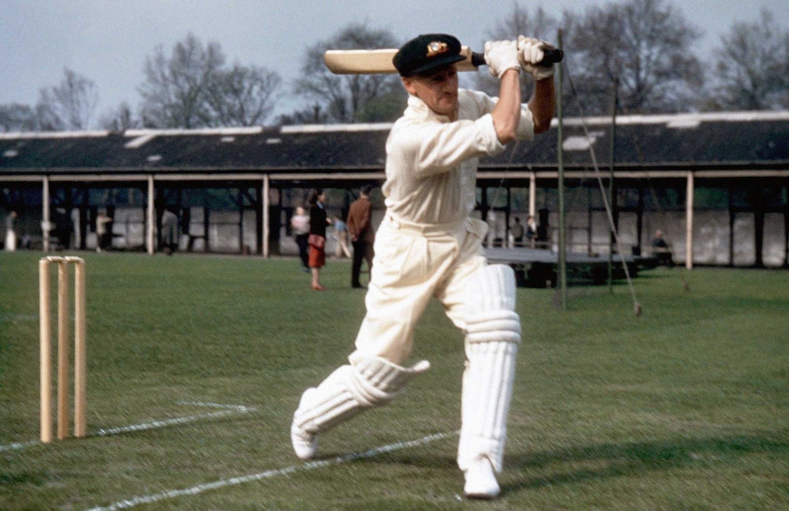 The legendary Sir Don Bradman in action for his country [Credits: Cricket Australia]