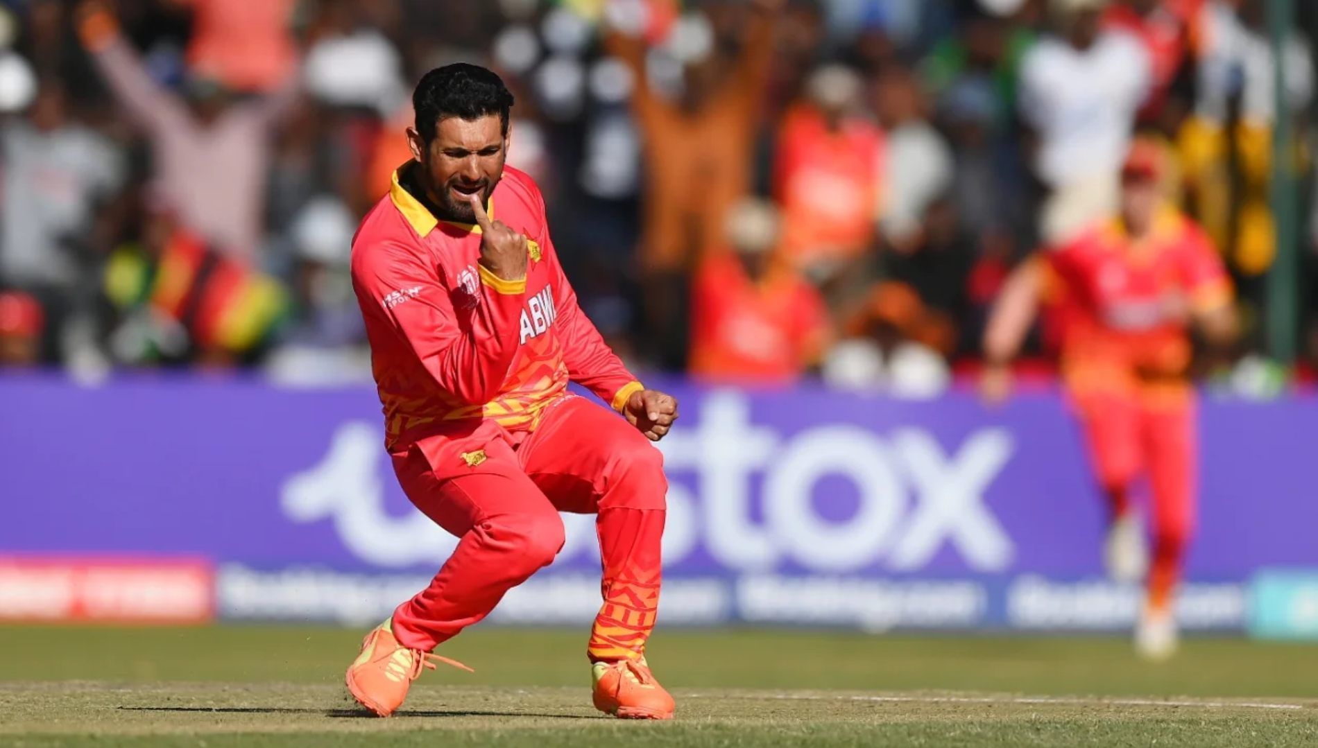 Sikandar Raza, ZIM vs WI (Image - ICC/Getty)