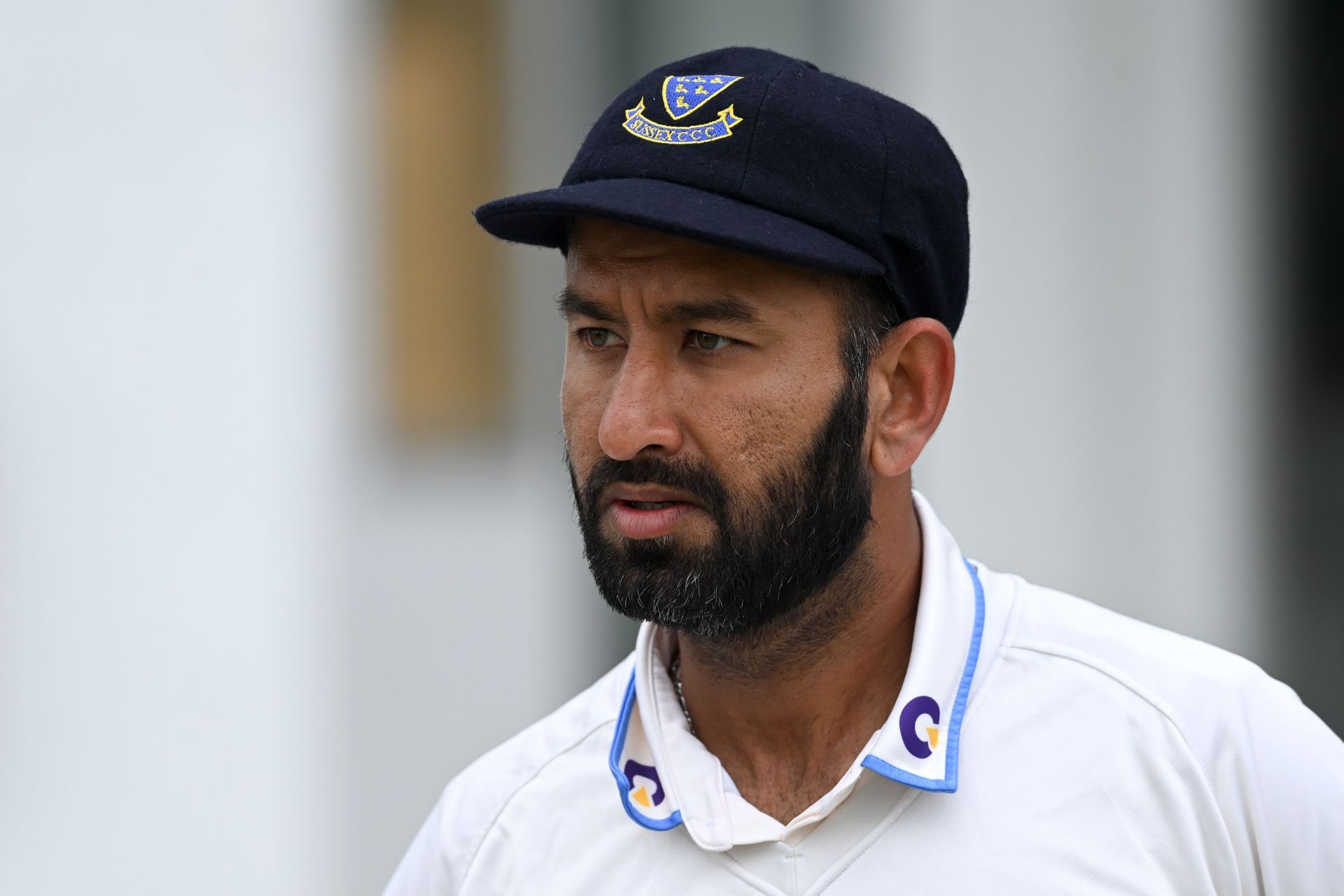 Cheteshwar Pujara in action for Sussex during his county stint. (Pic: Getty Images)