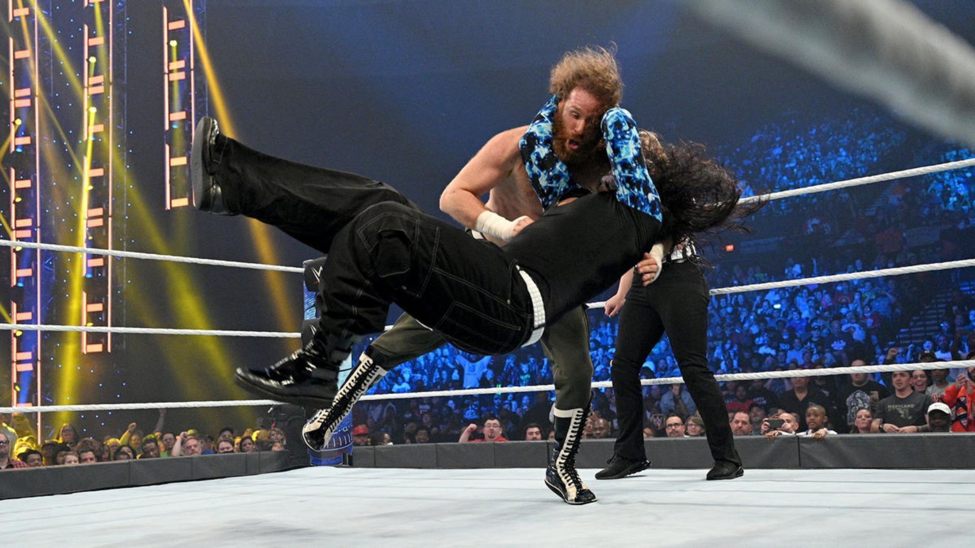 Jeff Hardy in action. Image Credits: wwe.com