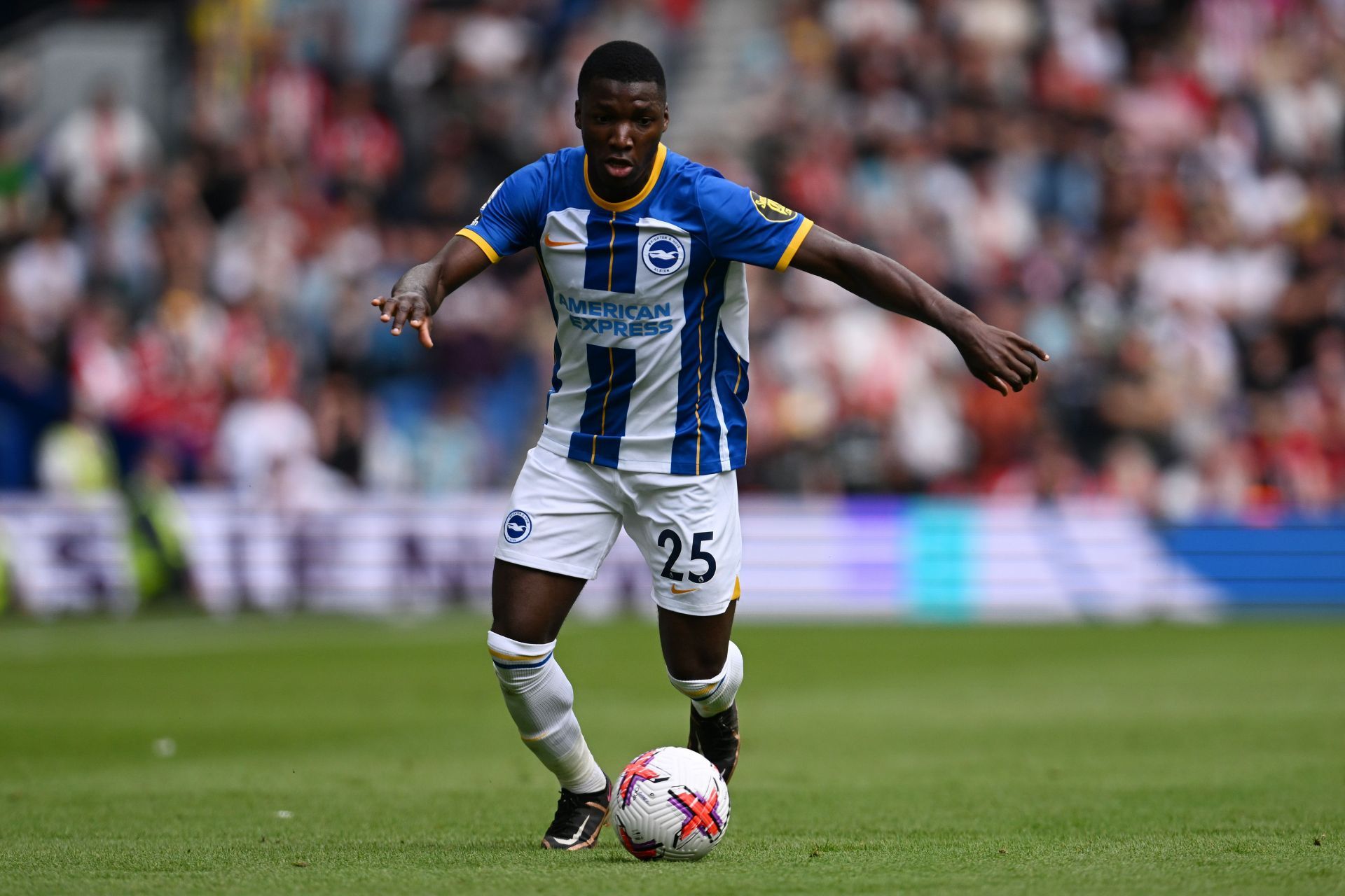 Moises Caicedo could be on his way out of the Amex this summer,