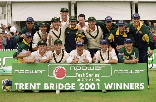 Australia clinched the Ashes at Nottingham