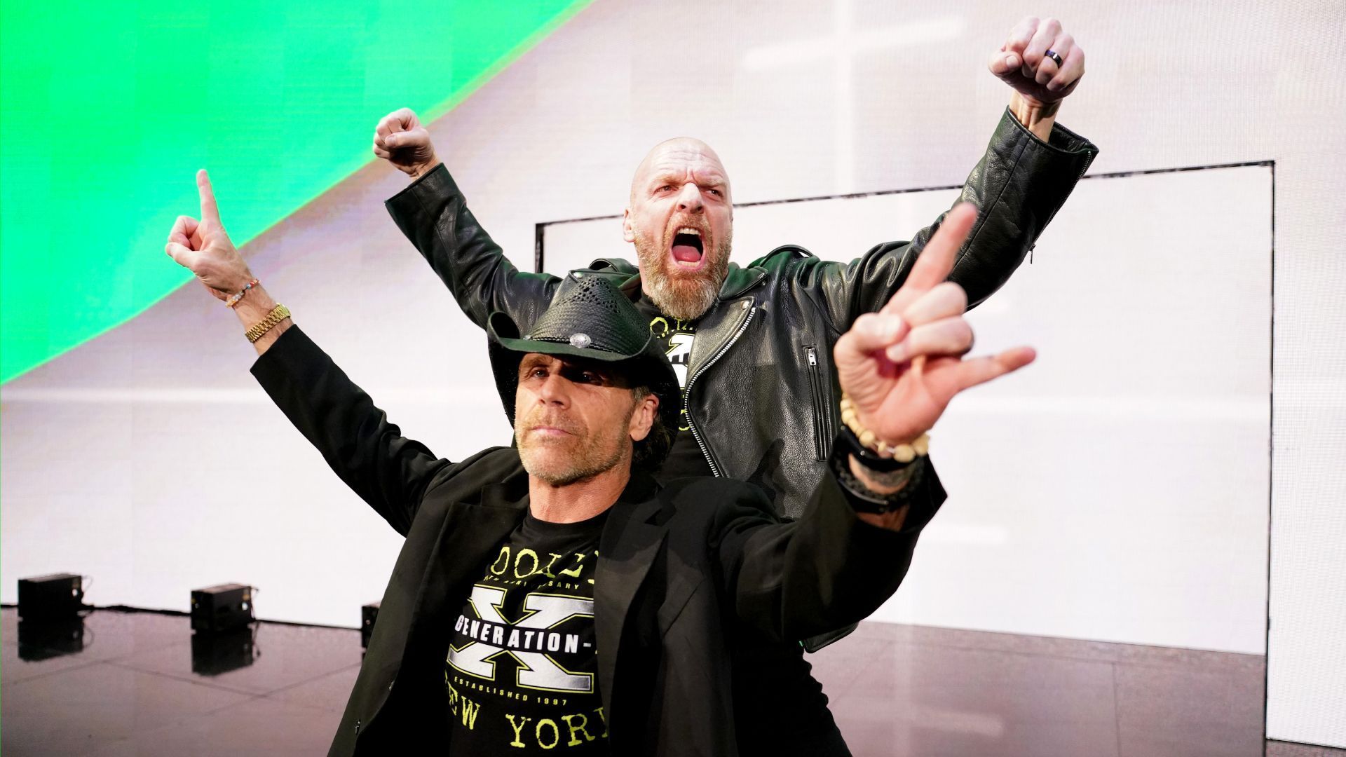 Triple H and Shawn Michaels