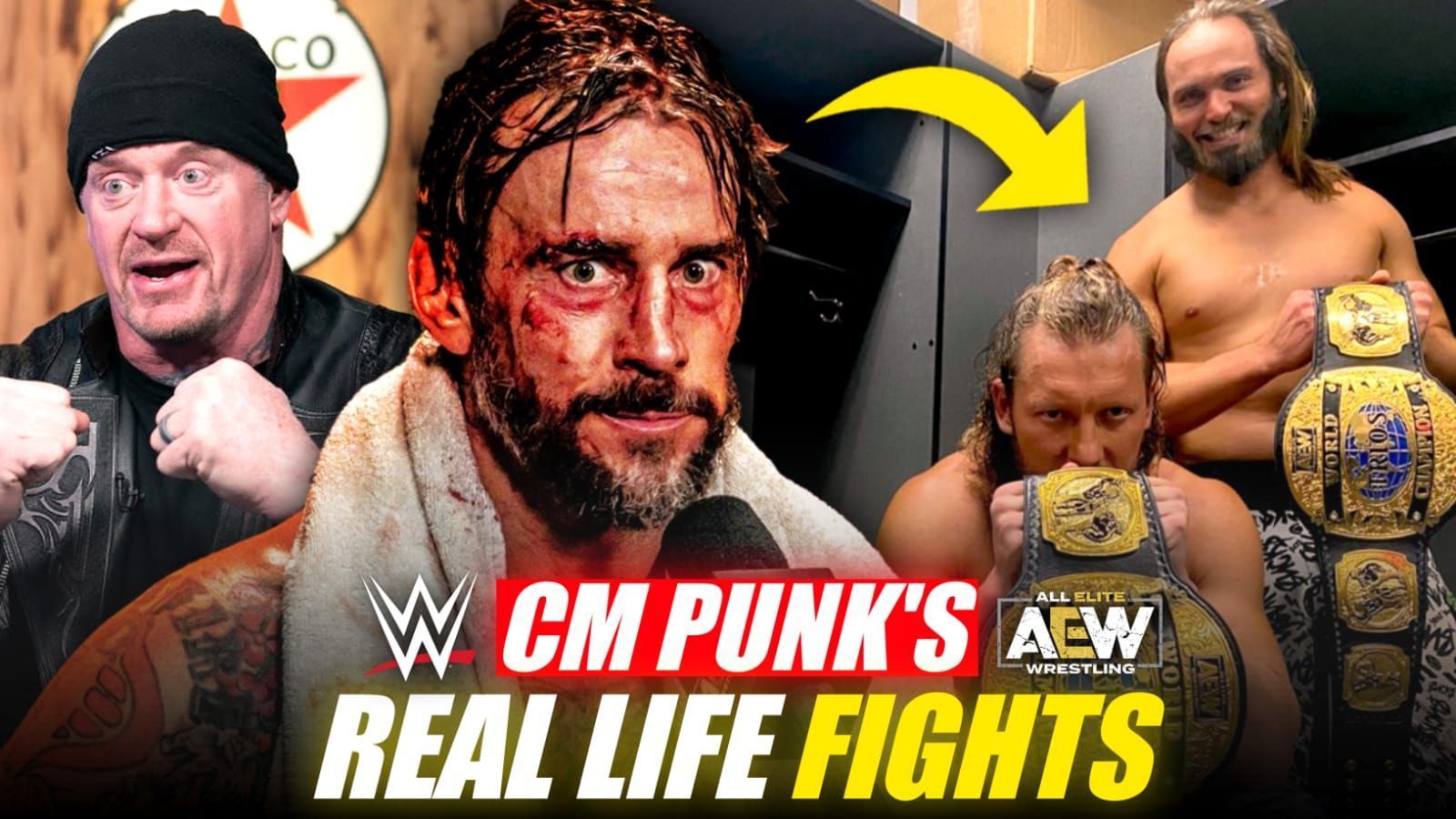 CM Punk and his real-life heat with wrestlers