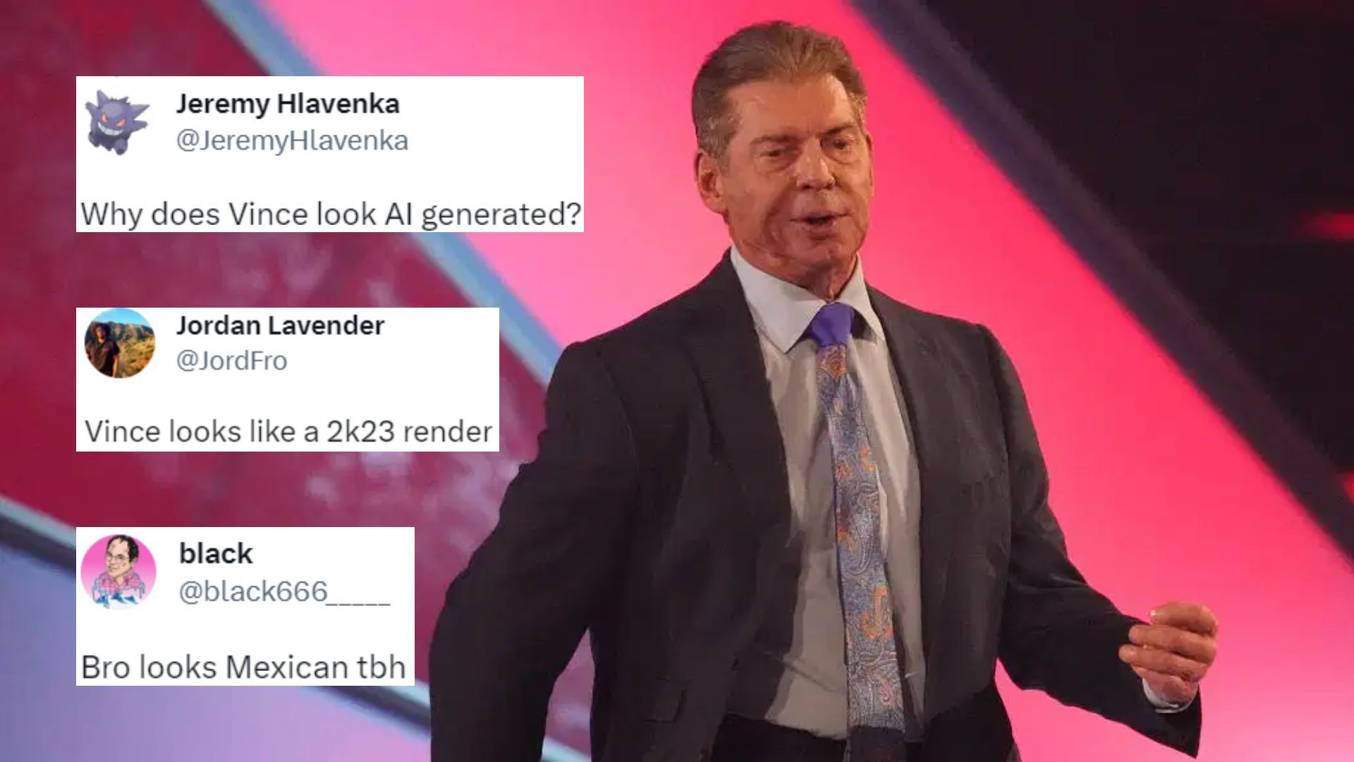 Vince McMahon has a new photo on WWE