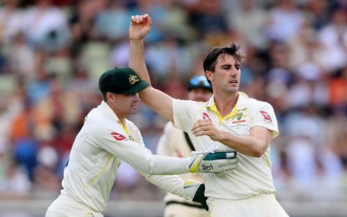 Pat Cummins led from the front in the Edgbaston Test.