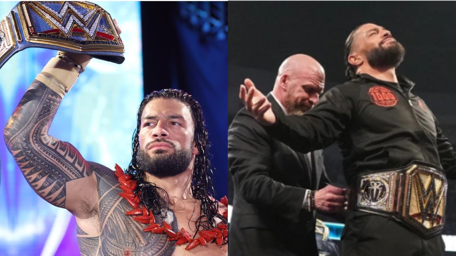 4 versions of the WWE title Roman Reigns has held so far