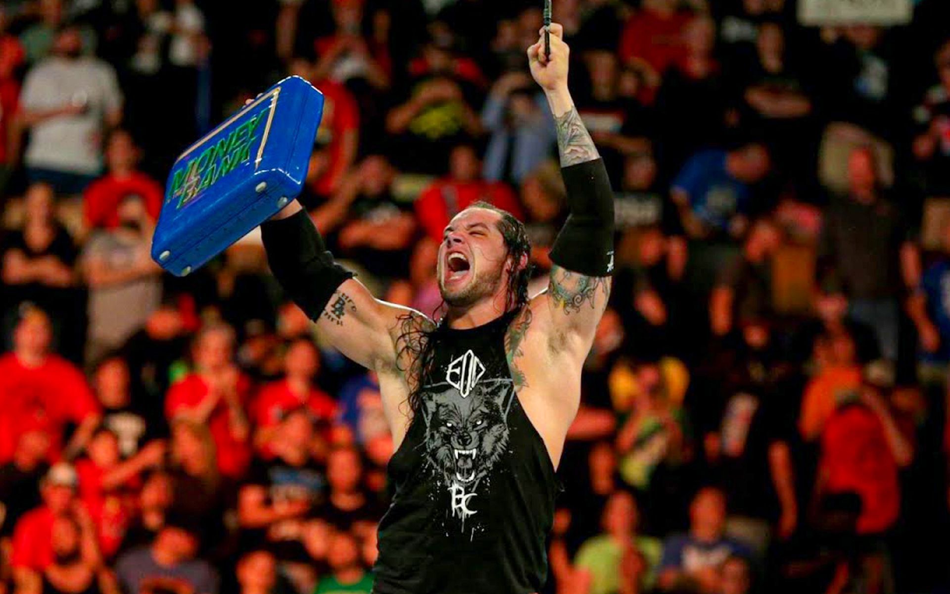 Baron Corbin won the 2017 Money in the Bank Ladder Match