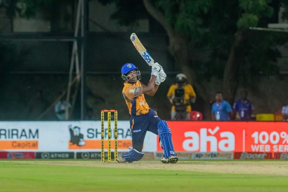 G Ajitesh has made a stellar start to his TNPL career