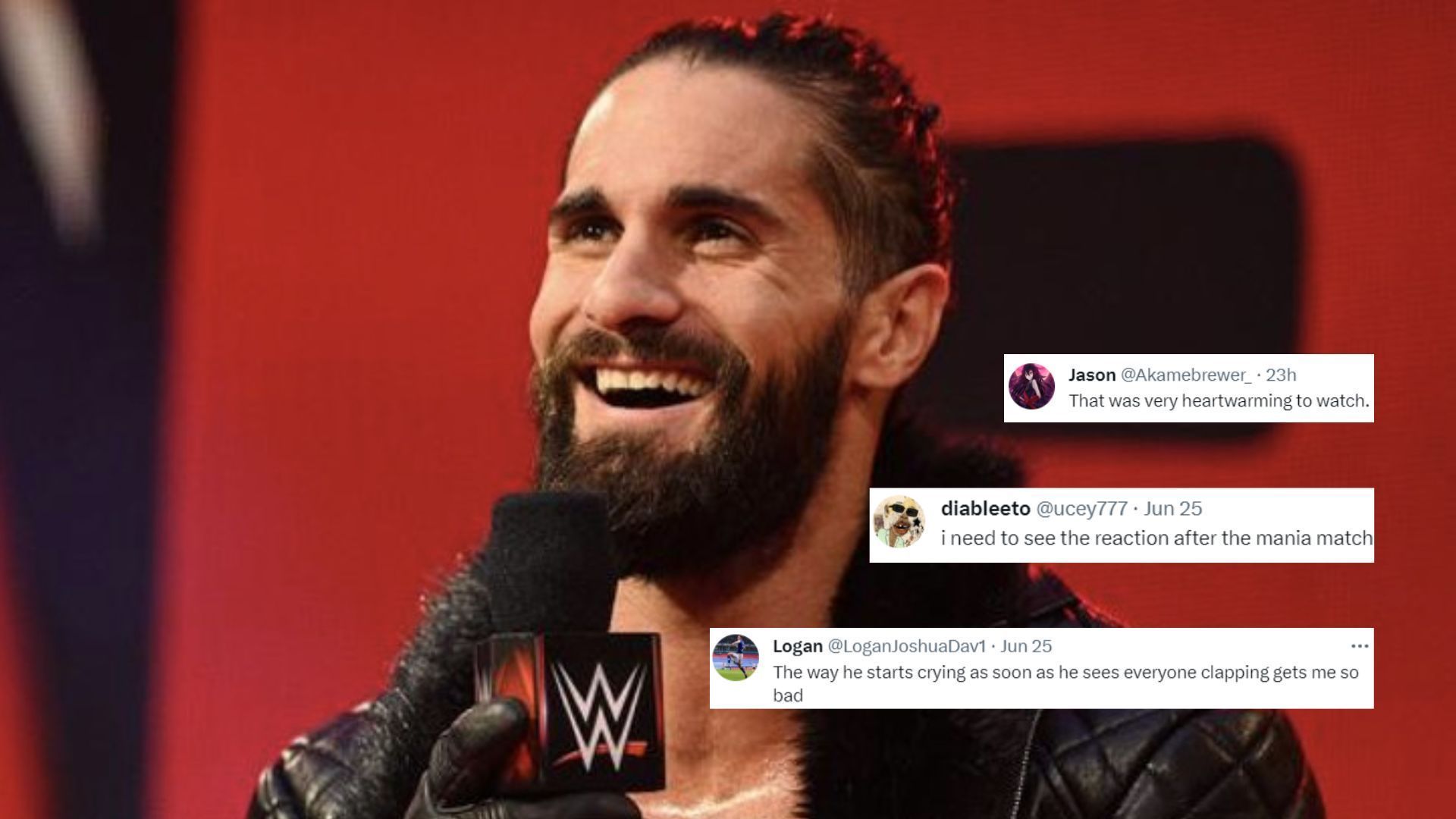 Current WWE World Heavyweight Champion, Seth Rollins