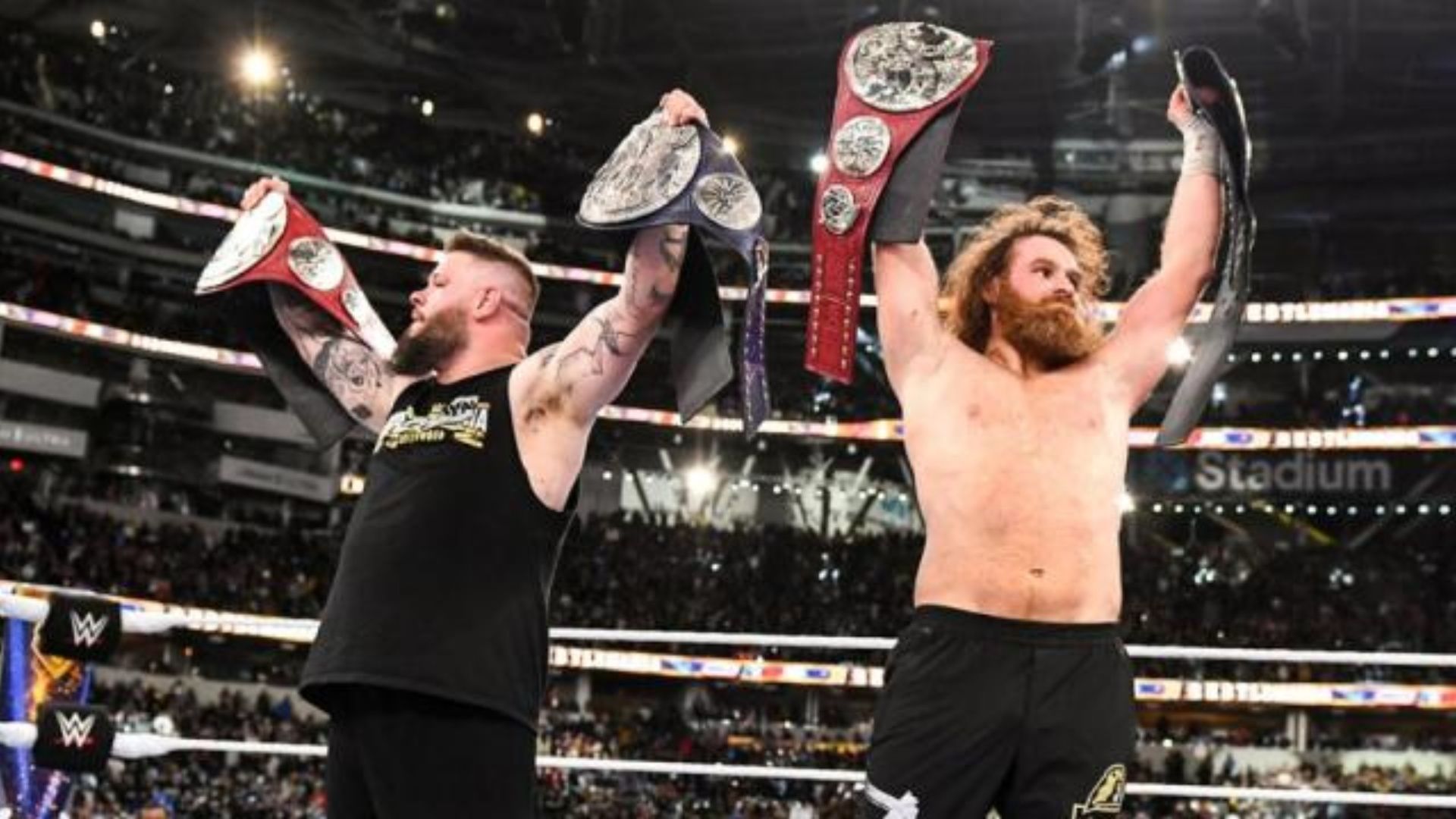 Sami Zayn and Kevin Owens have been the WWE Undisputed WWE Tag Team Champions since WrestleMania 39.