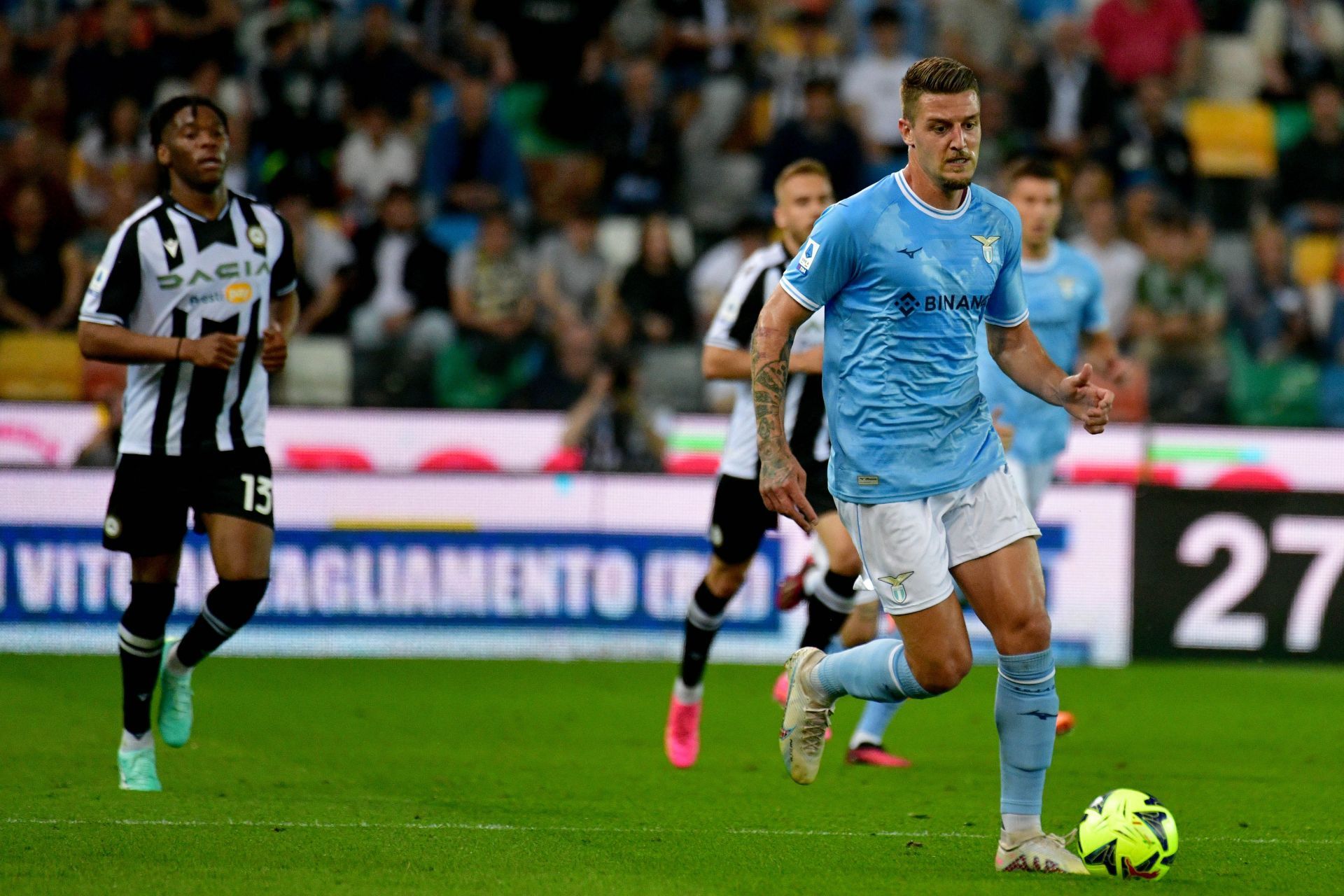 Sergej Milinkovic-Savic has admirers at the Emirates.