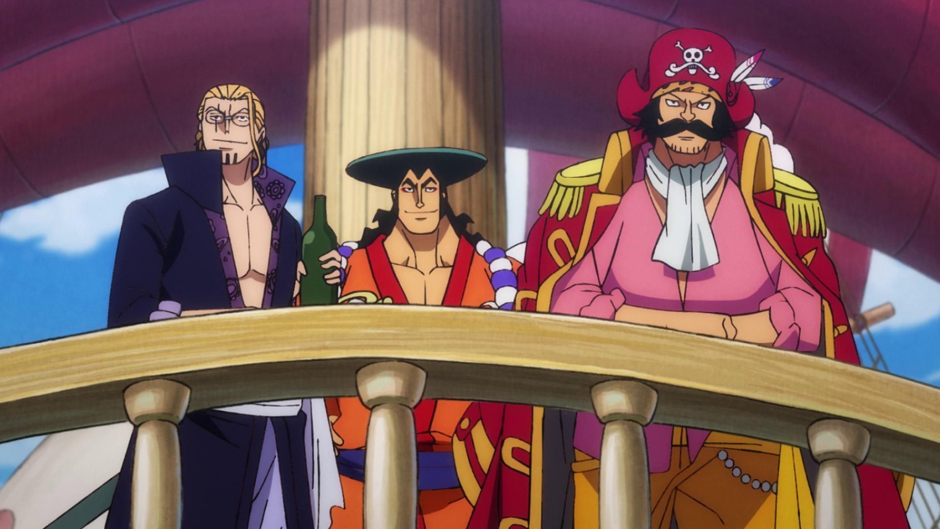 On Laughtale, the Roger Pirates discovered the truth of many secrets, including the Will of D. (Image via Toei Animation, One Piece)