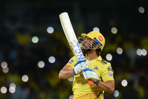 Dhoni creamed two successive sixes