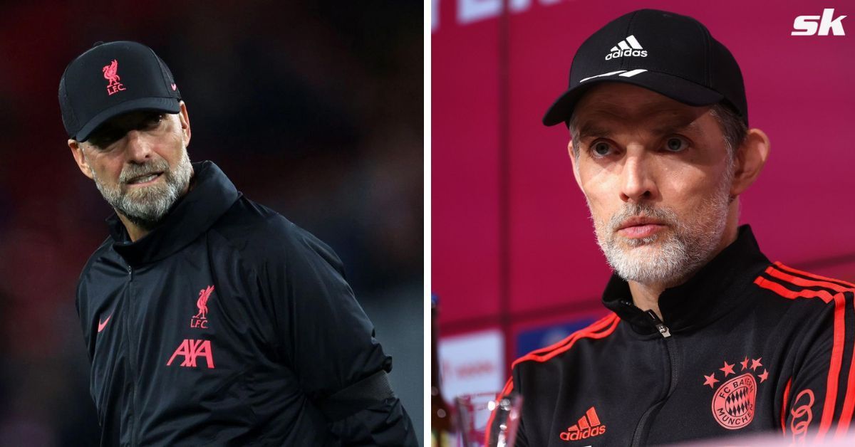 Liverpool manager Jurgen Klopp and Bayern Munich boss Thomas Tuchel