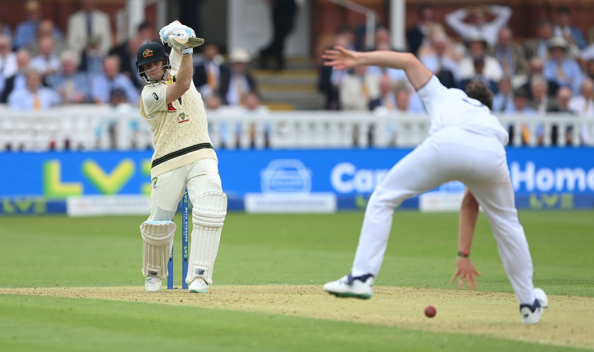 Steve Smith yet again thwarted the hosts. (Pic: Getty Images)