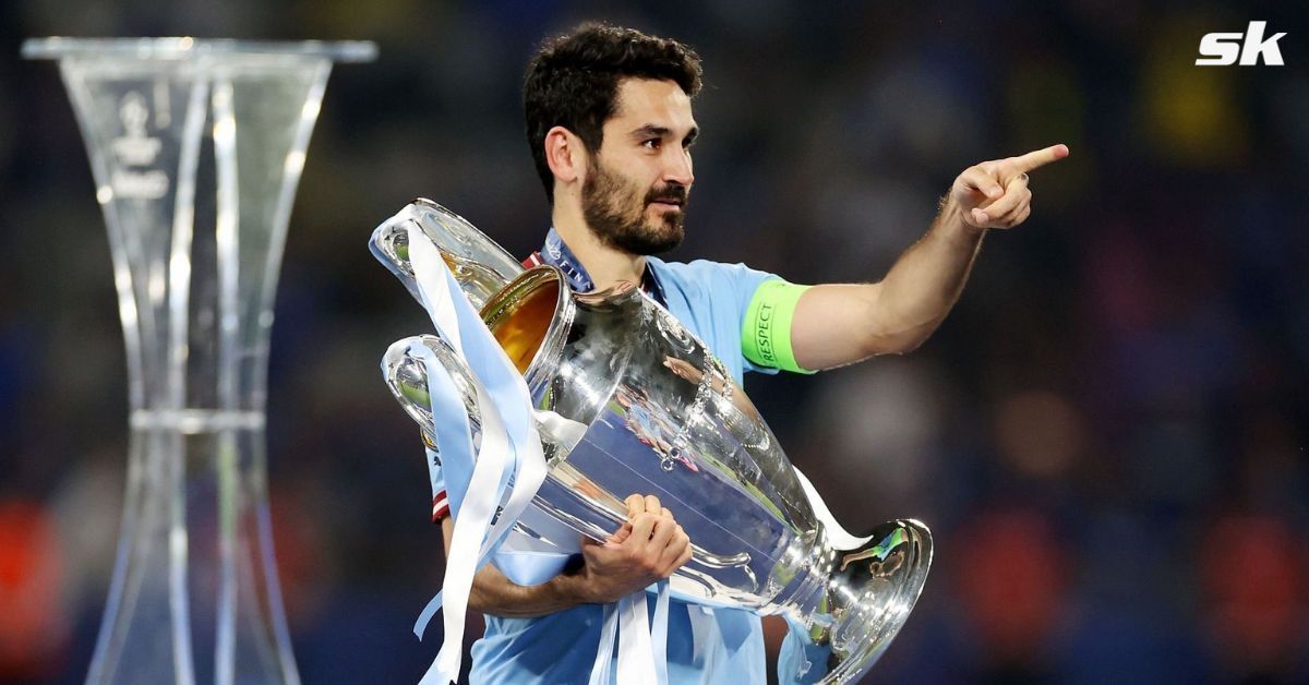 Ilkay Gundogan captained Manchester City to UEFA Champions League glory this month.