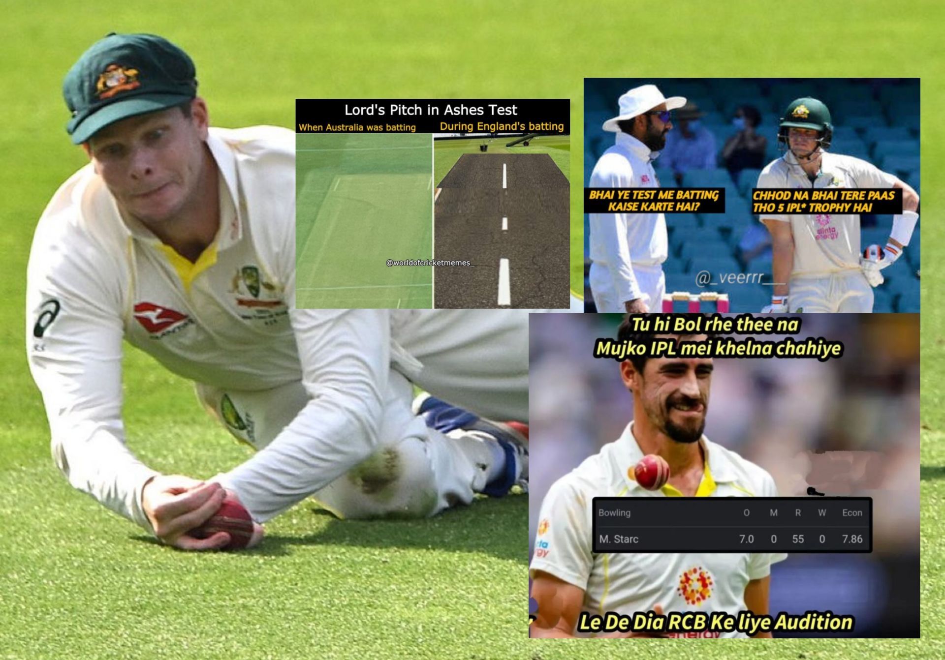 Top 10 funny memes from day 2 of Ashes Test.