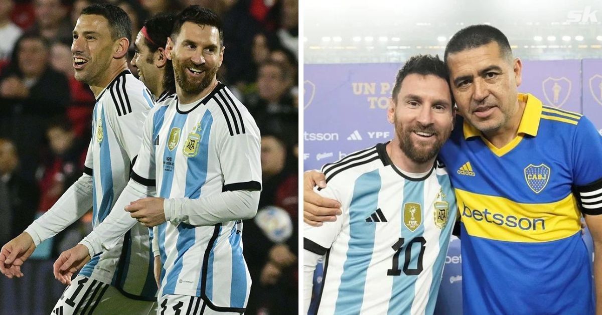 Lionel Messi reunited with former Argentina teammates