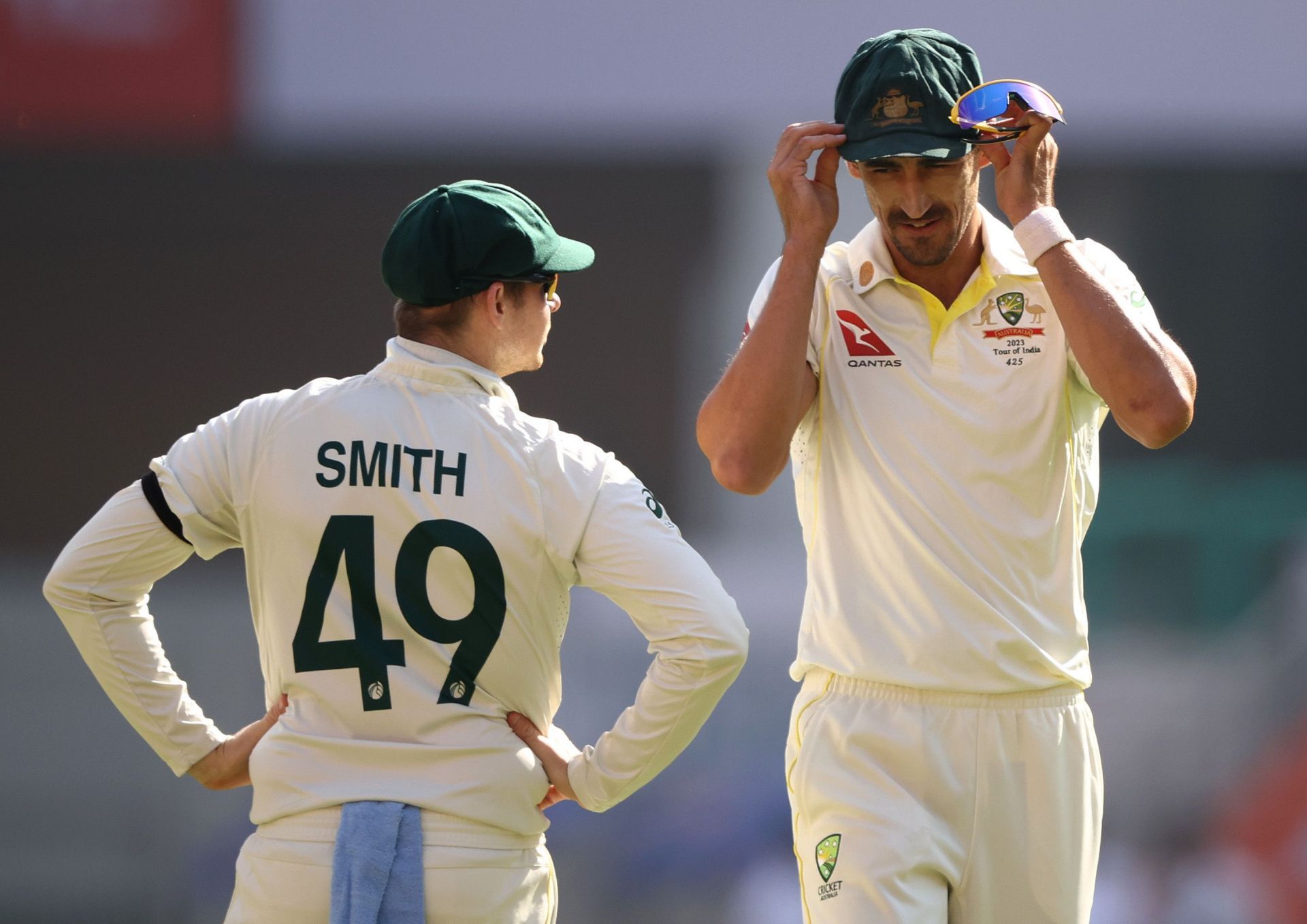 Mitchell Starc does not have a great Test record against India. (Pic: Getty Images)