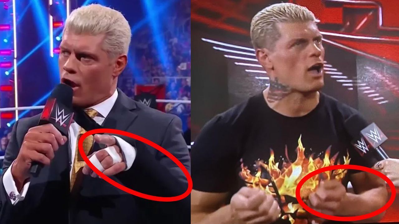 Cody Rhodes may be portraying a fake injury on WWE TV