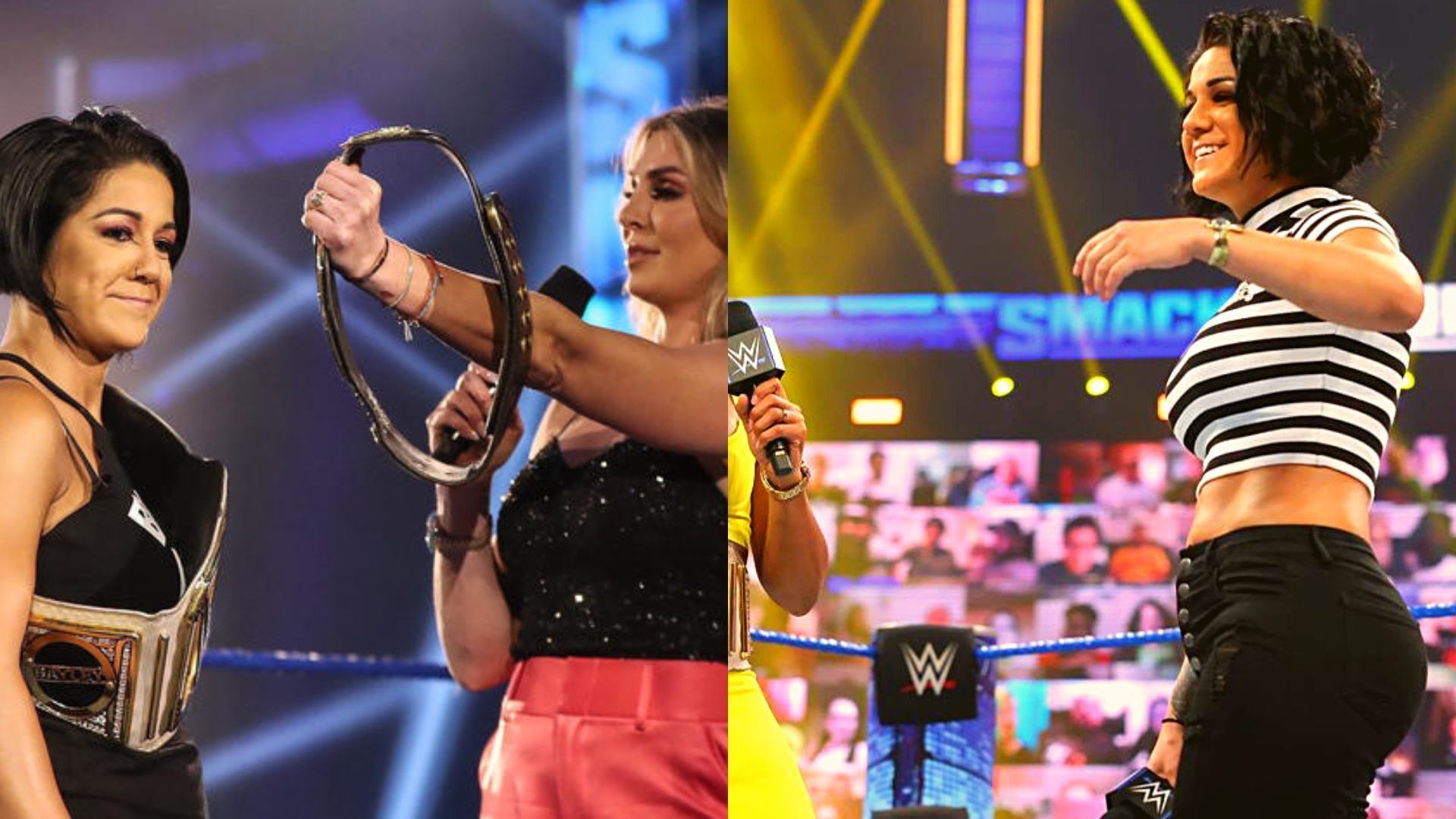 Bayley faced Charlotte Flair at a recent live event