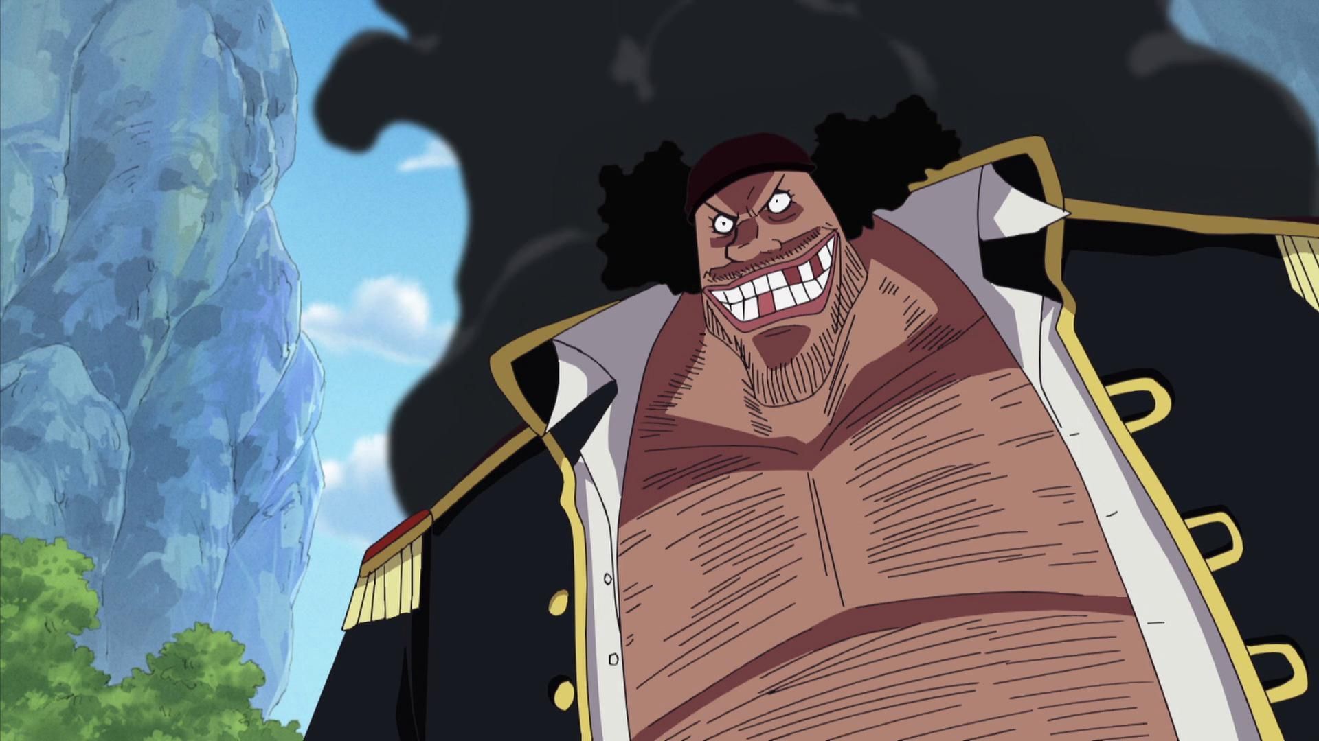 Compared to the other D. carriers, Blackbeard is very atypical (Image via Toei Animation, One Piece)