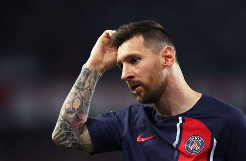 Messi and a large section of PSG fans never saw eye to eye.