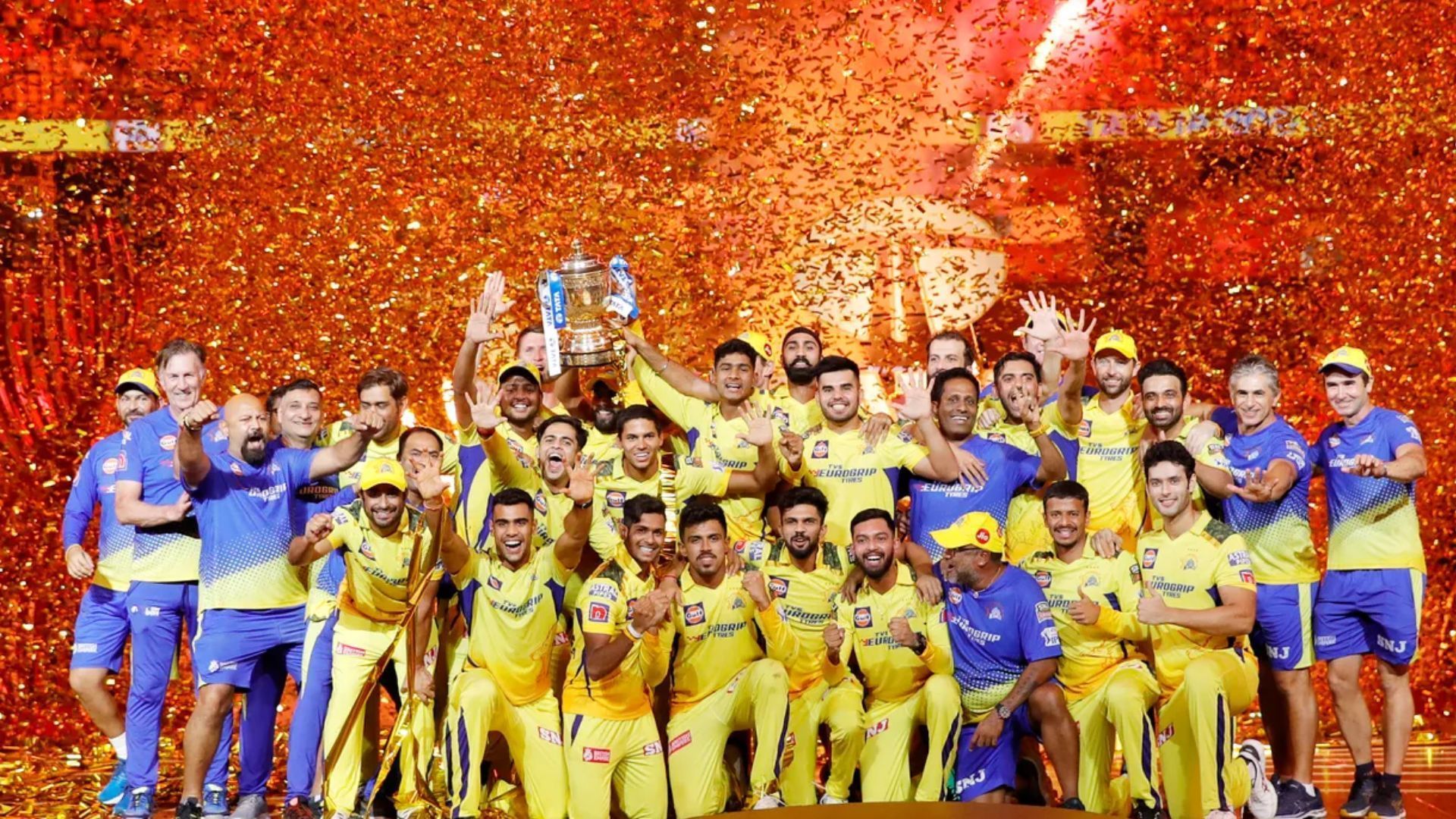 CSK players celebrating their fifth IPL title (P.C.:iplt20.com)