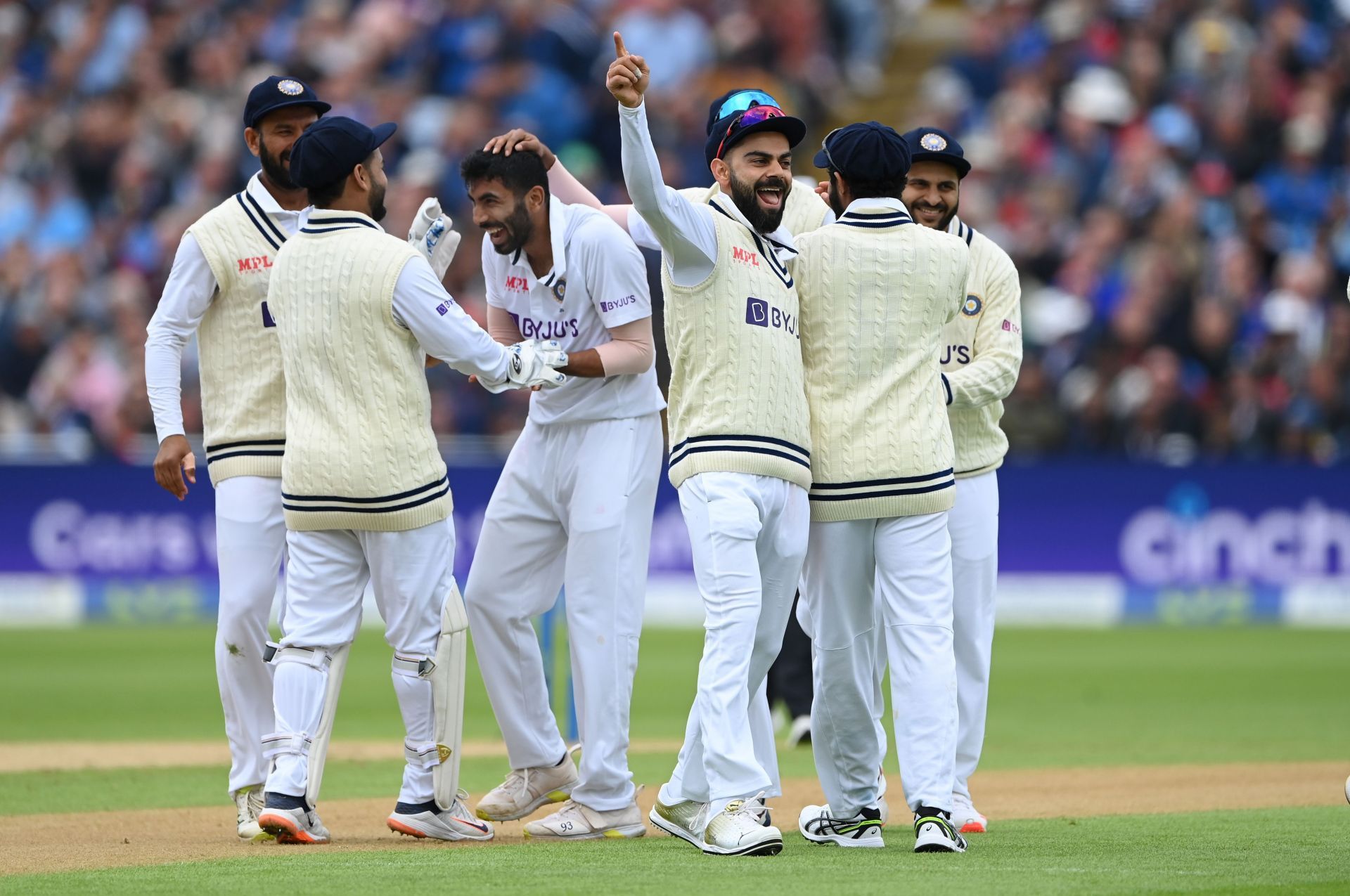 England v India - Fifth LV= Insurance Test Match: Day Two