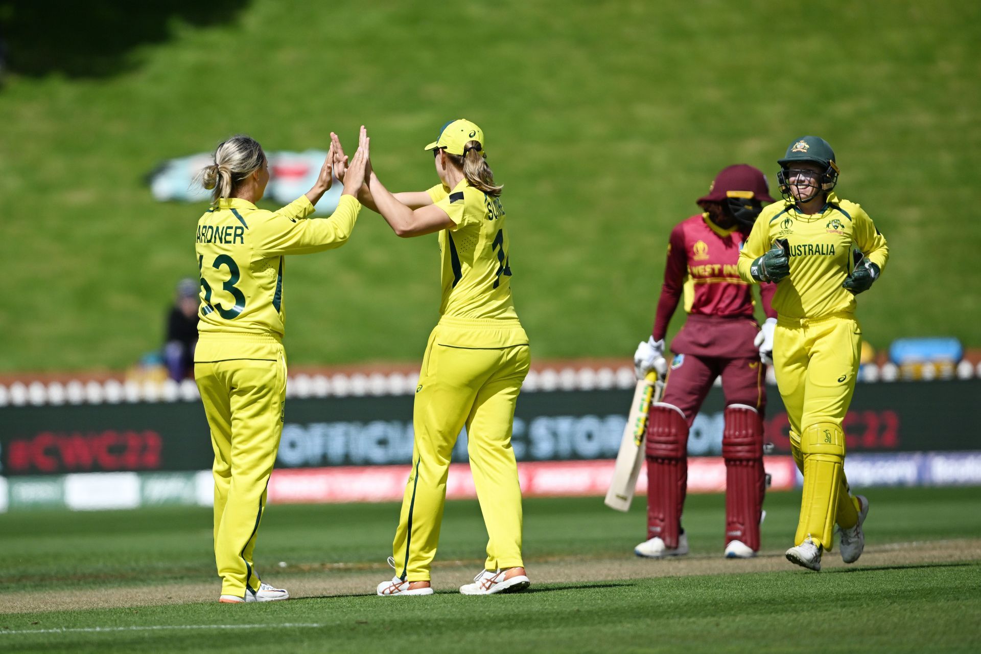 Gardner was brilliant against West Indies at the World Cup