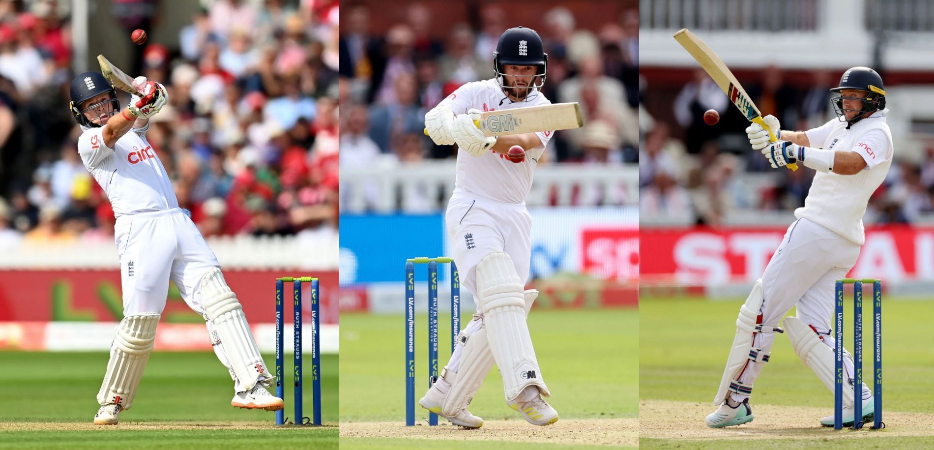 Ollie Pope, Ben Duckett, Joe Root