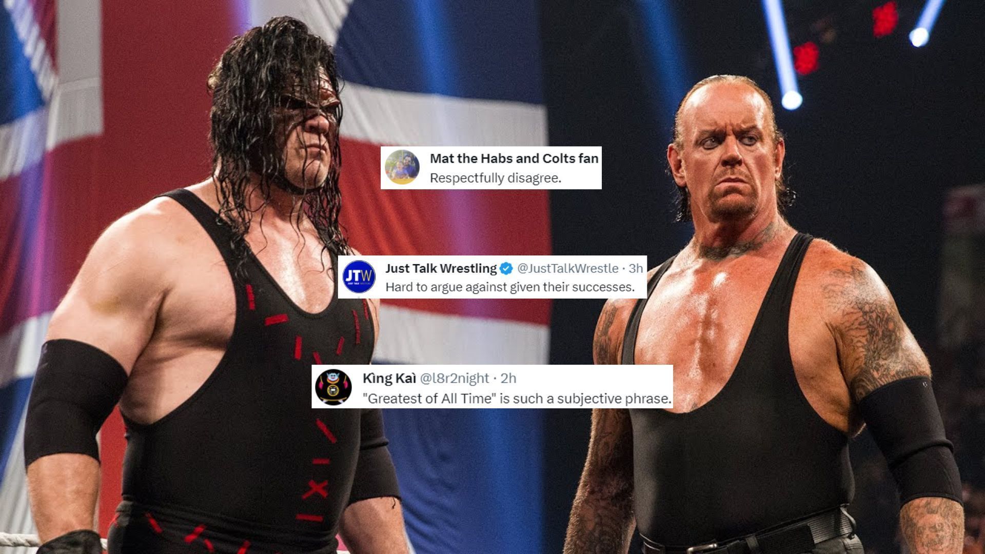 The Brothers Of Destruction, Kane and The Undertaker