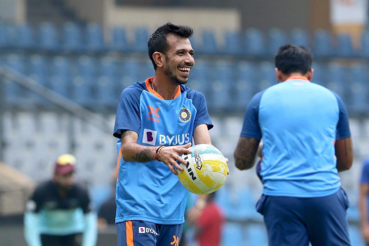 Yuzvendra Chahal. (Image Credits: Twitter)