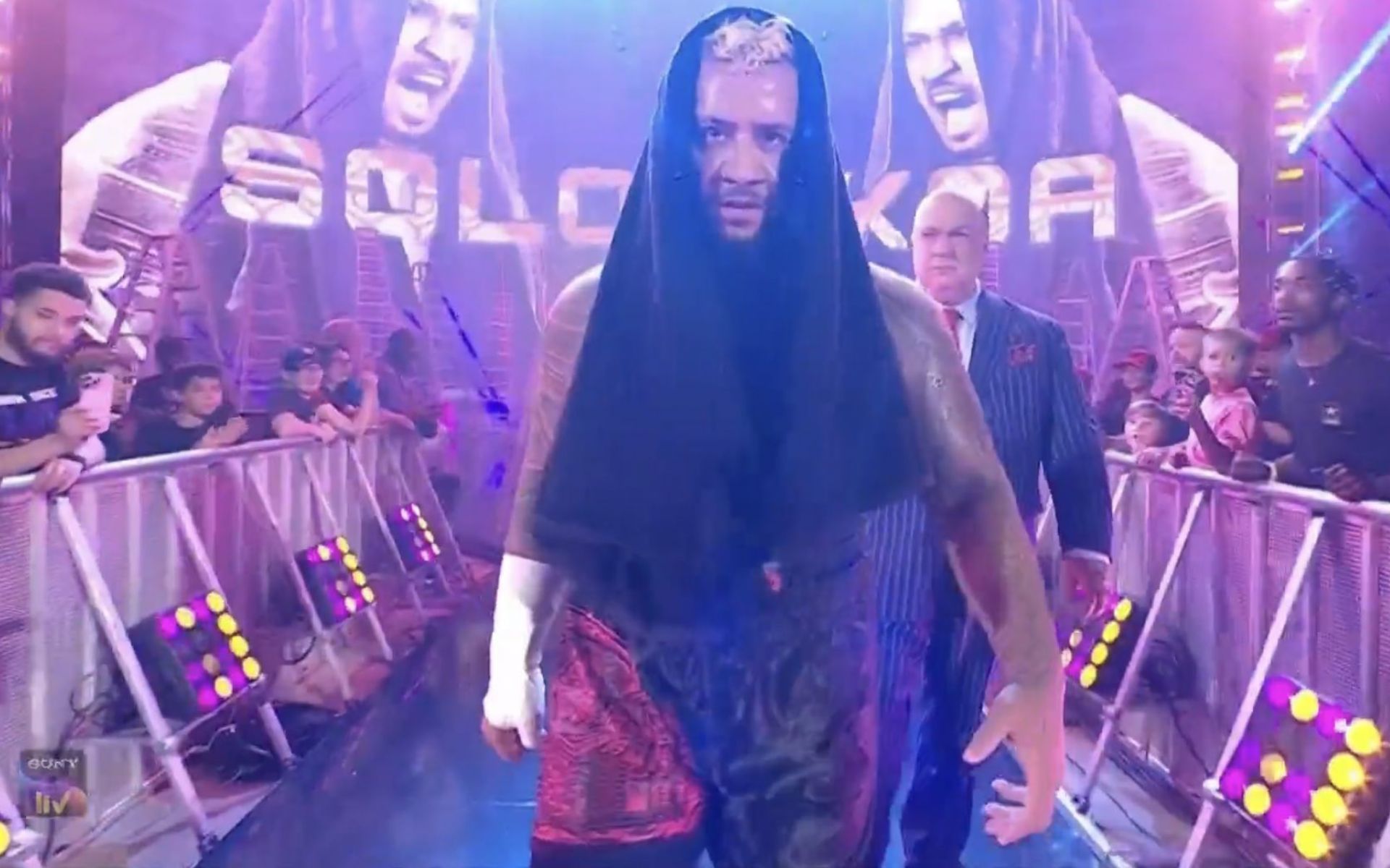 The enforcer of The Bloodline was in the main event of SmackDown