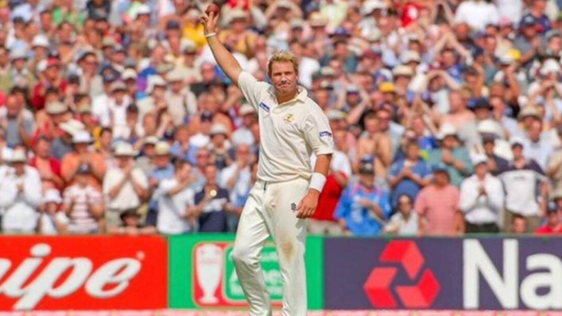Shane Warne is the leading wicket taker in the Ashes. 