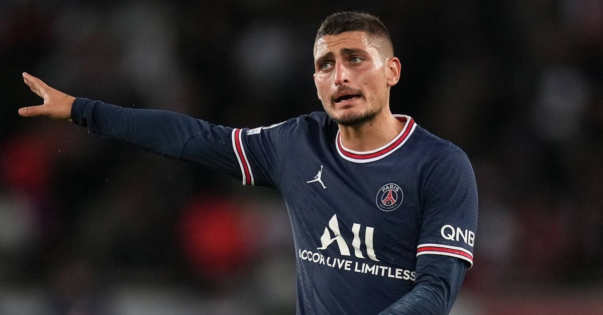 Marco Verratti has been at the Parc des Princes since 2012.