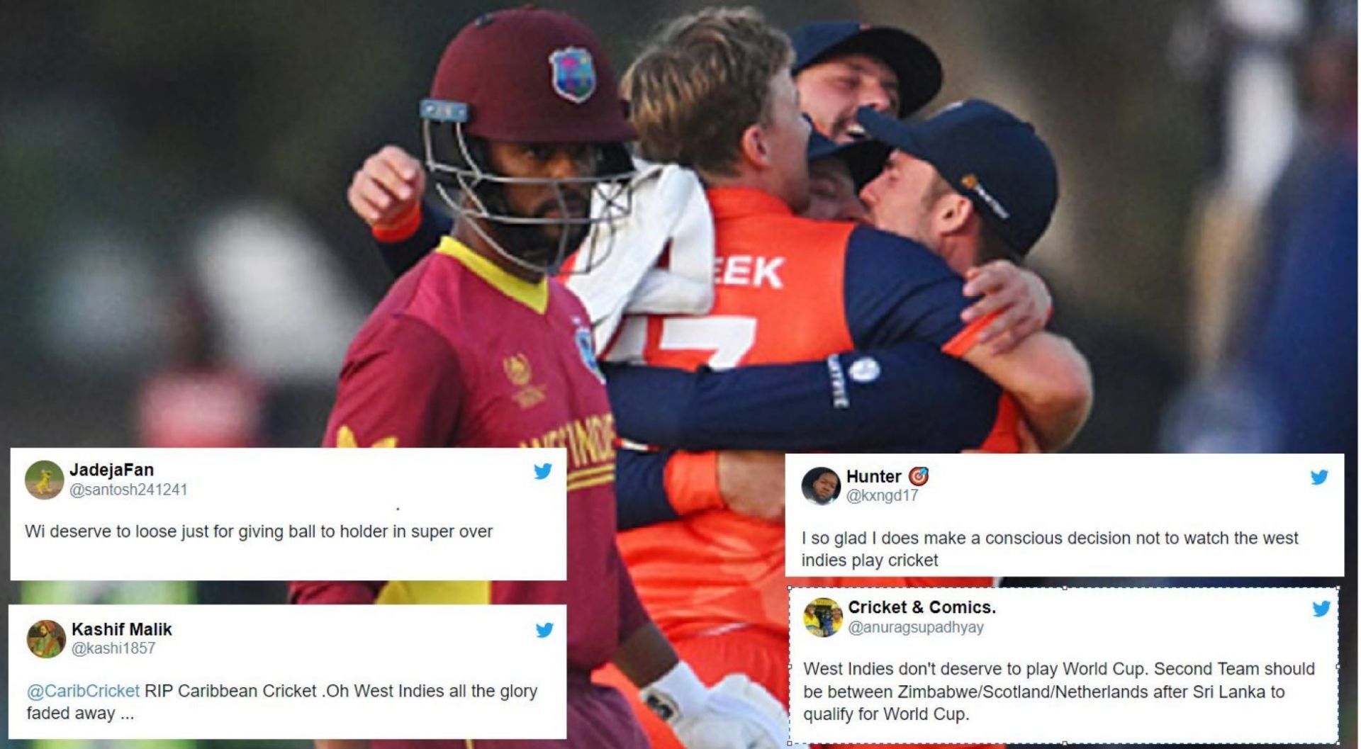 West Indies suffered one of their most devastating defeats against Netherlands