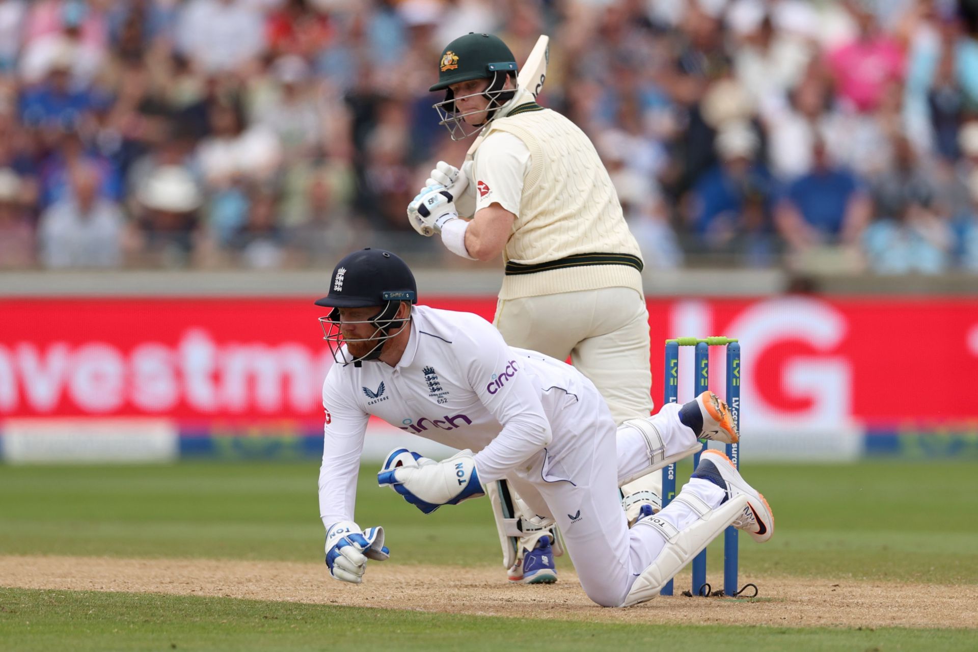 England v Australia - LV= Insurance Ashes 1st Test Match: Day Two