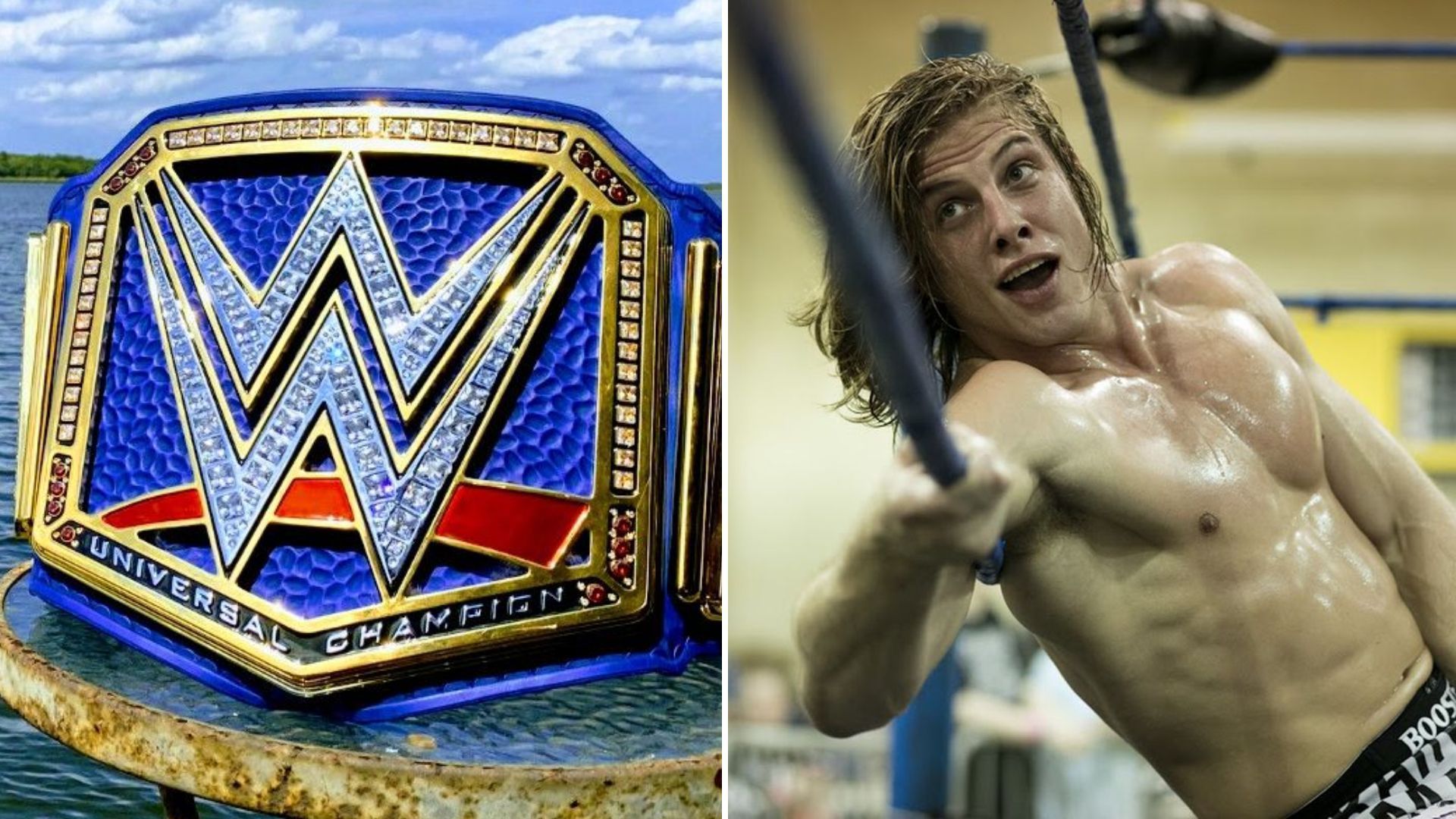 WWE Superstar Matt Riddle (right)