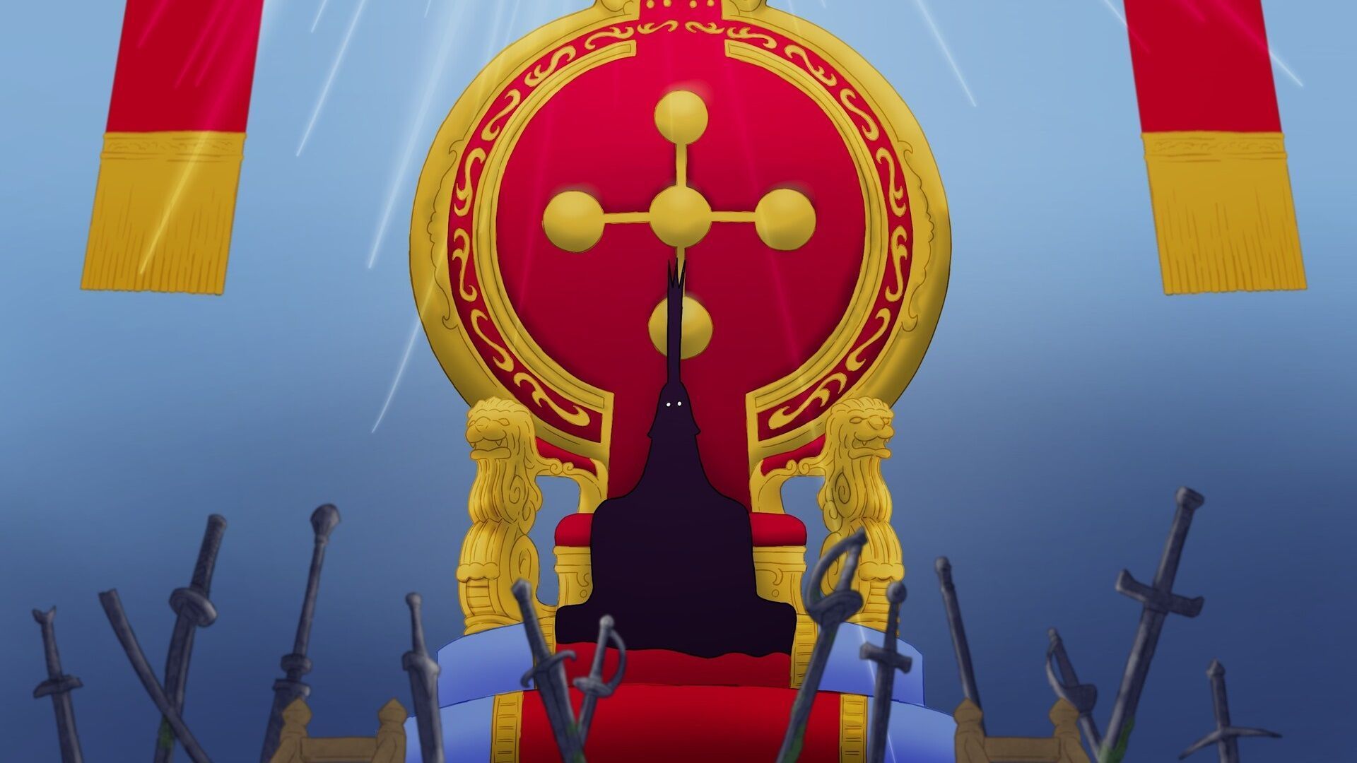 Imu is the ruler of the Empty Throne (Image via Eiichiro Oda/Shueisha, One Piece)