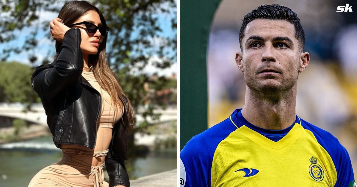 Italian model revealed her exchange with Cristiano Ronaldo