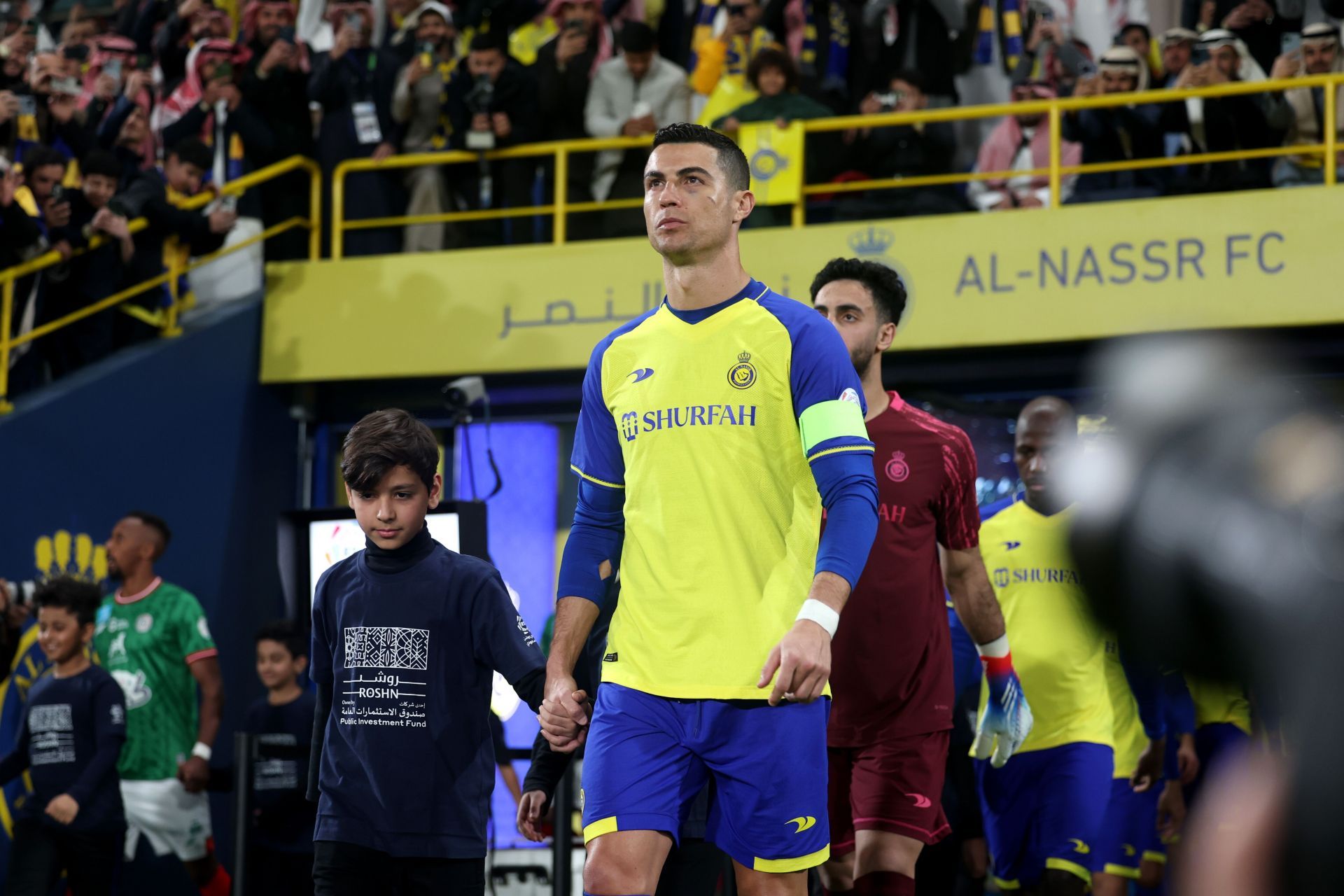 Cristiano Ronaldo was nearly joined by Messi in Saudi.
