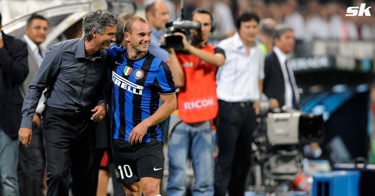 Wesley Sneijder tells story of Jose Mourinho