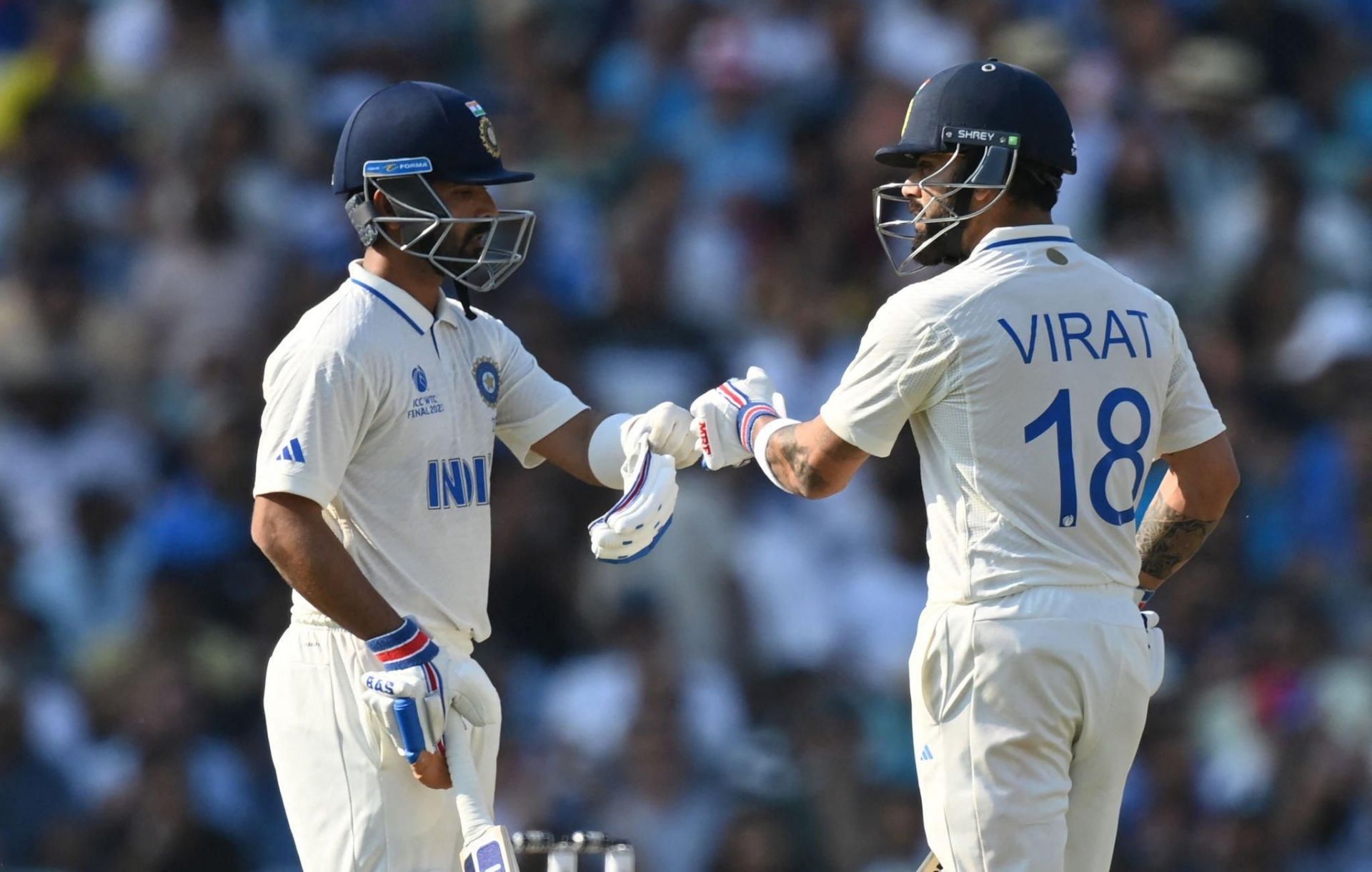 Ajinkya Rahane and Virat Kohli for India [BCCI]