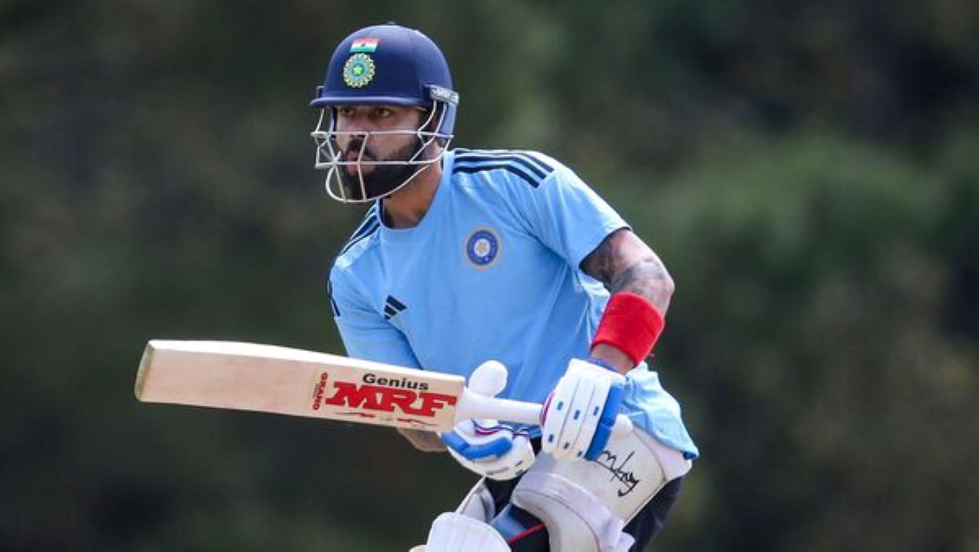 Virat Kohli going all out at the nets ahead of the WTC final